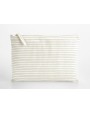 Sacs & Bagagerie personnalisable WESTFORDMILL STRIPED ORGANIC COTTON ACCESSORY POUCH
