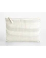 Tassen & Zakken WESTFORDMILL STRIPED ORGANIC COTTON ACCESSORY POUCH voor bedrukking &amp; borduring