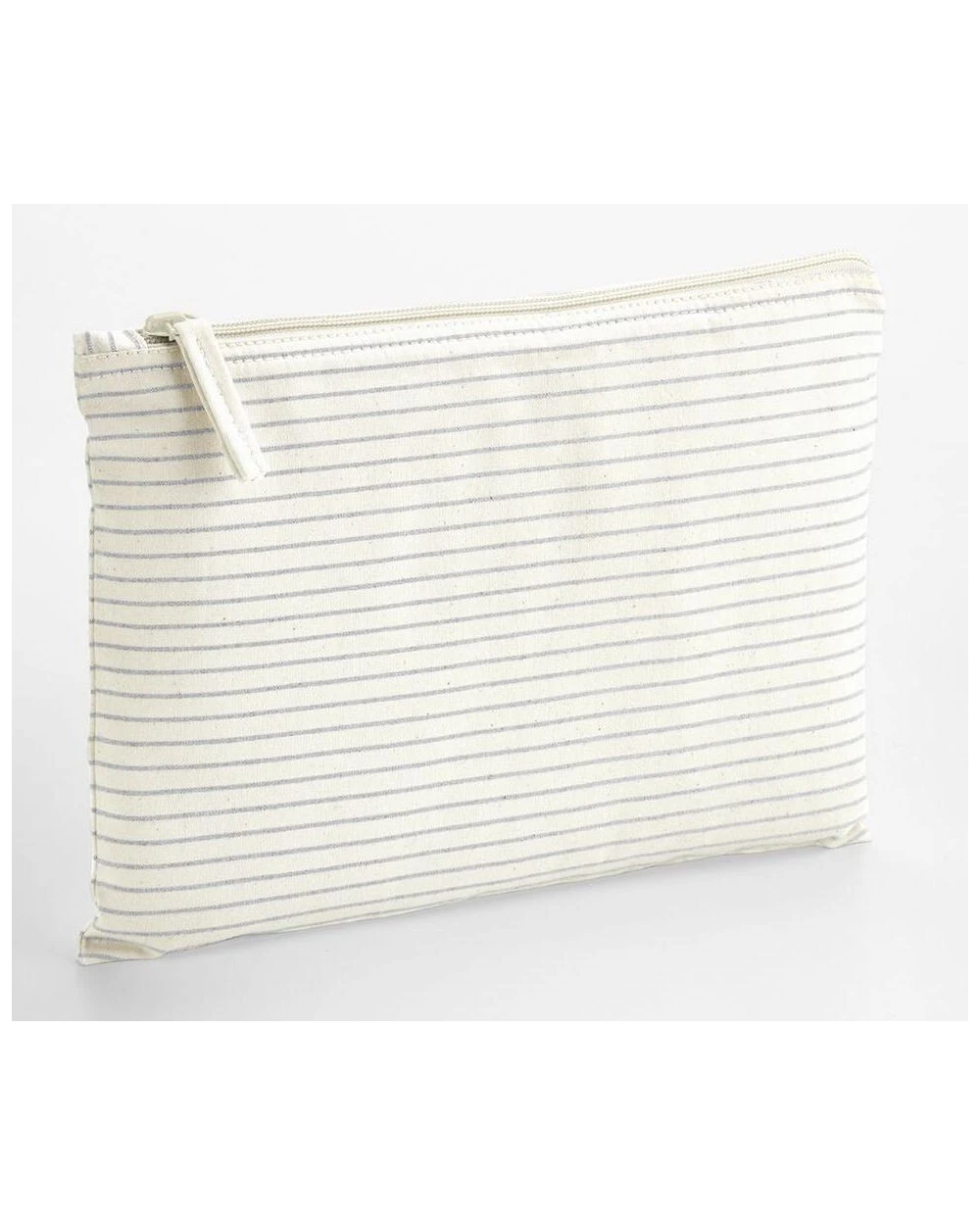 WESTFORDMILL STRIPED ORGANIC COTTON ACCESSORY POUCH Taschen personalisierbar