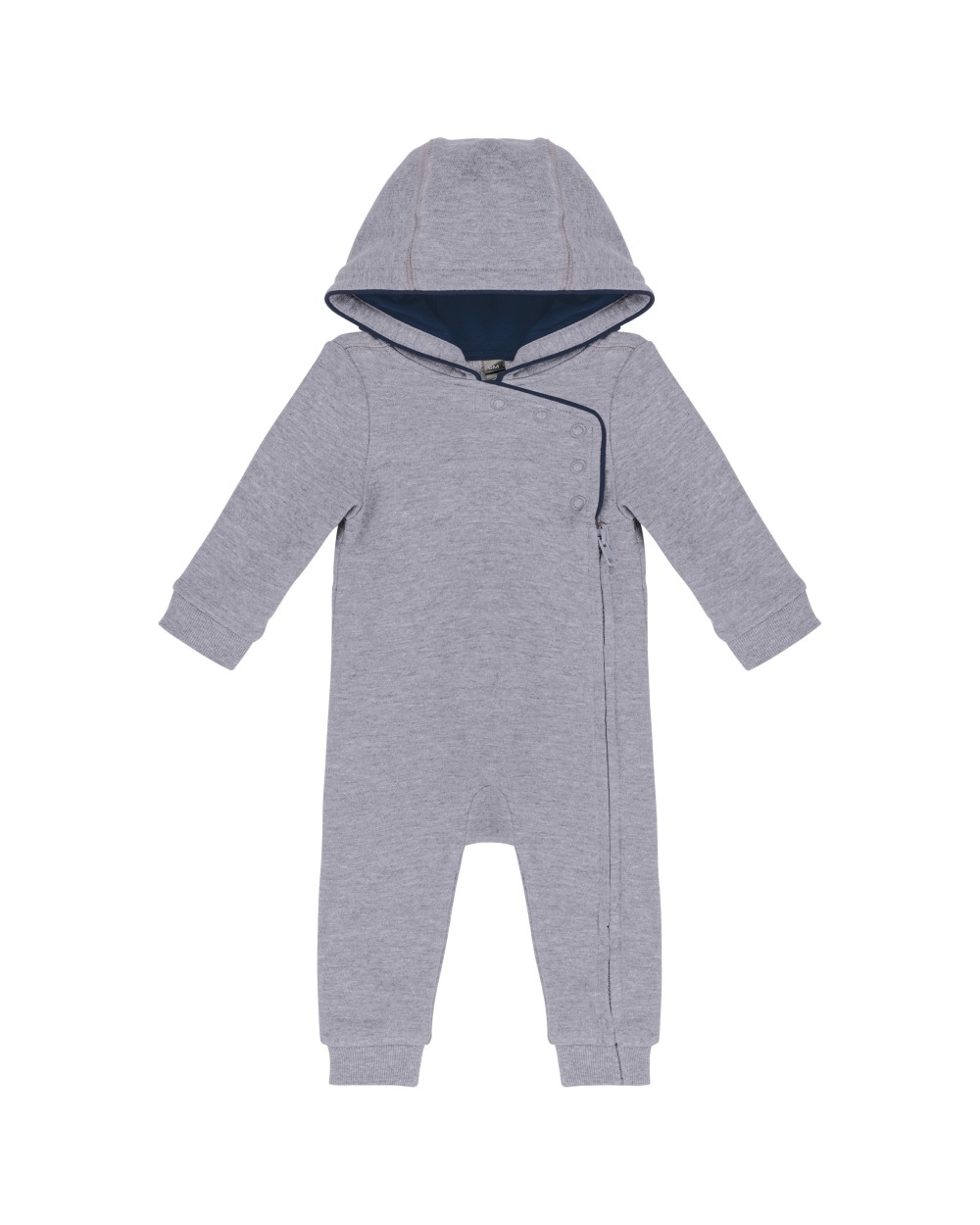 Baby artikelen KARIBAN Babypakje met capuchon voor bedrukking &amp; borduring