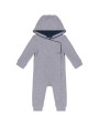Baby artikelen KARIBAN Babypakje met capuchon voor bedrukking &amp; borduring