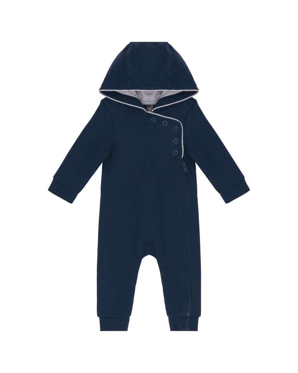KARIBAN Babystrampler mit Kapuze Baby Artikeln personalisierbar