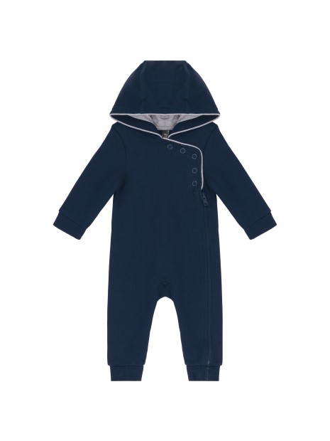 KARIBAN Grenouillère bébé avec capuche /api/colors/e012d280-016e-4af3-9848-1e6348e3e6e3 personnalisable