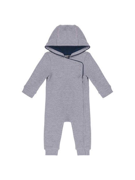 KARIBAN Grenouillère bébé avec capuche /api/colors/1976eb1a-f99c-4dca-a395-73968b964f05 personnalisable