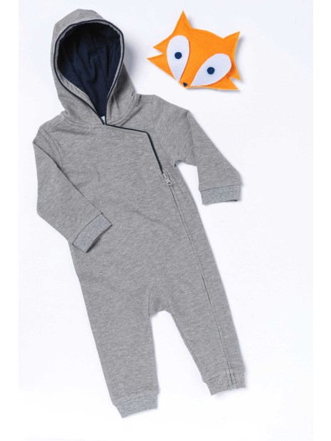 KARIBAN Grenouillère bébé avec capuche  personnalisable