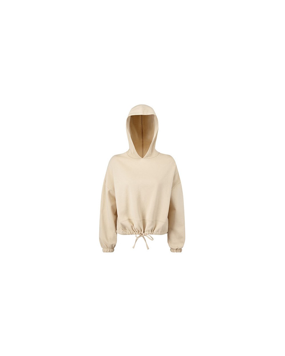 Sweaters & hoodies TRIDRI Women´s Cropped Oversize Hoodie voor bedrukking &amp; borduring