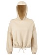 Sweaters & hoodies TRIDRI Women´s Cropped Oversize Hoodie voor bedrukking &amp; borduring