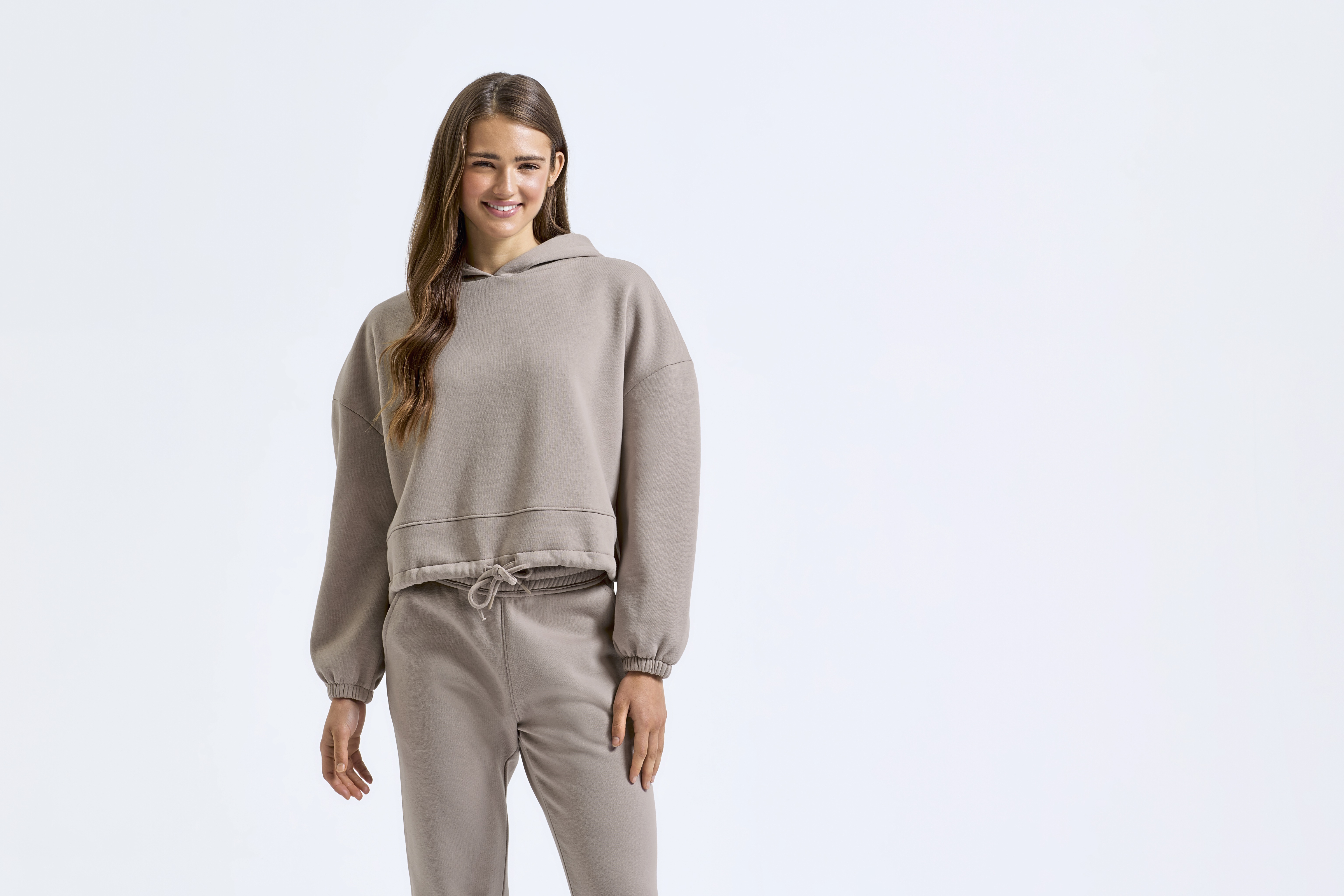 Sweat-shirts personnalisable TRIDRI Women´s Cropped Oversize Hoodie