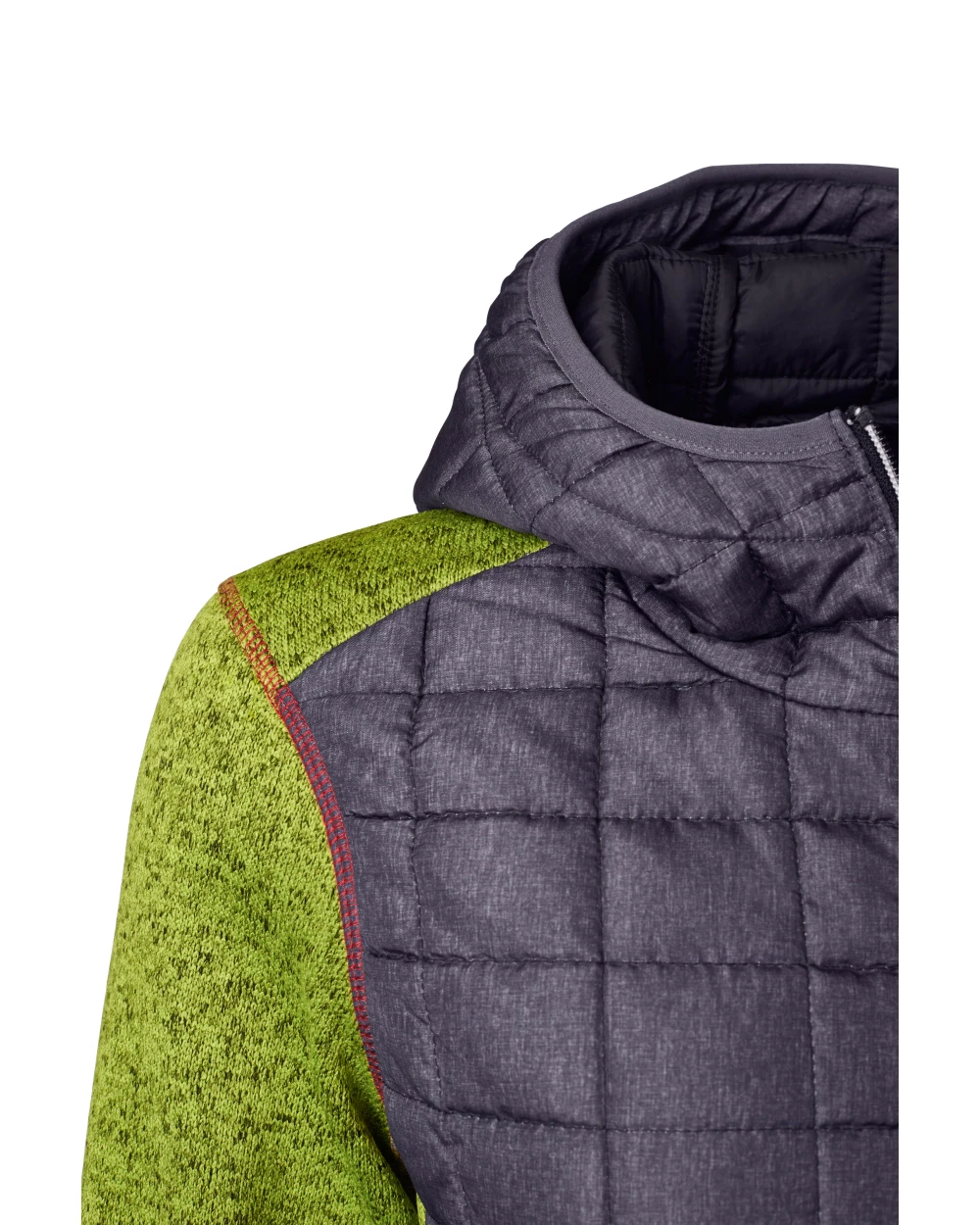 Jassen JAMES & NICHOLSON Ladies' Knitted Hybrid Jacket voor bedrukking &amp; borduring