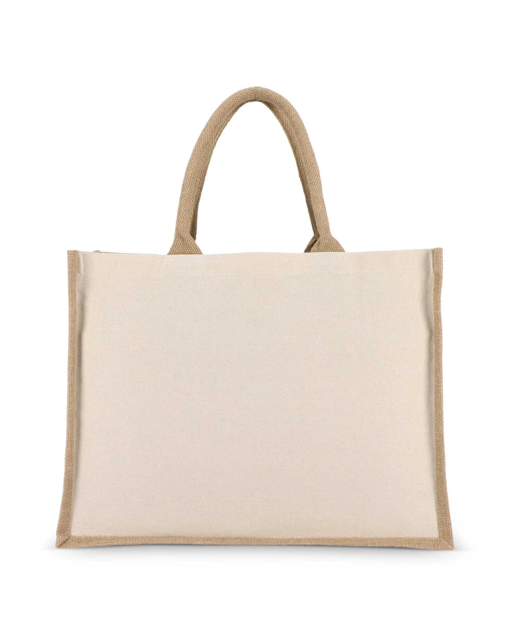 4DO Jute-Baumwolle Tragetasche OEKO-TEX® 42,5 x 19 x 32cm 320g/m² Tote Bags personalisierbar