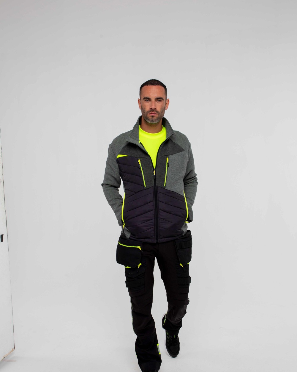 PORTWEST DX4 Hybrid Baffle jacket (DX471) Jacken personalisierbar