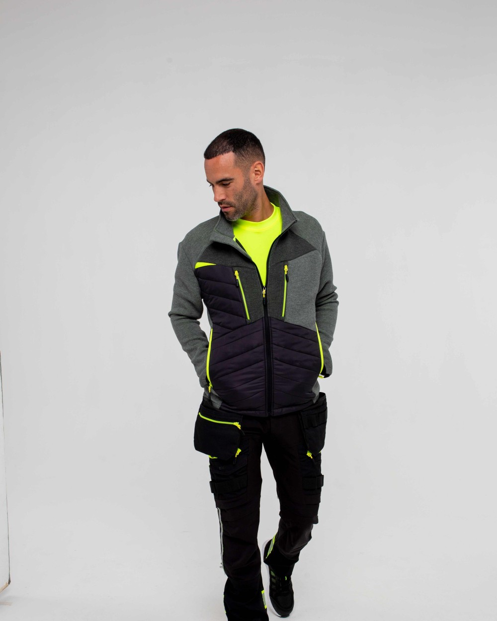 PORTWEST DX4 Hybrid Baffle jacket (DX471) Jacken personalisierbar