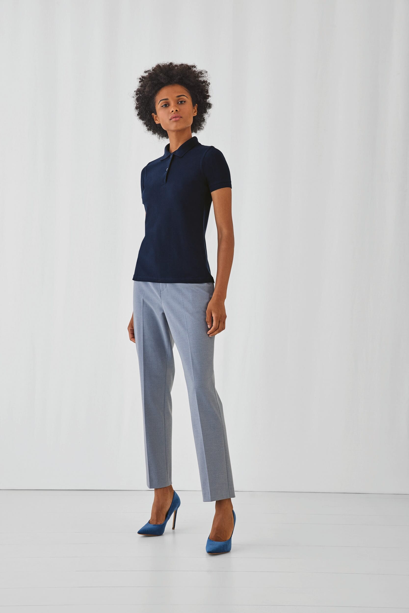 Polo's B&C SAFRAN PURE WOMEN voor bedrukking &amp; borduring