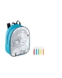 4DO Rucksack mit 5 Filzstiften Taschen personalisierbar