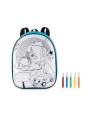 4DO Rucksack mit 5 Filzstiften Taschen personalisierbar