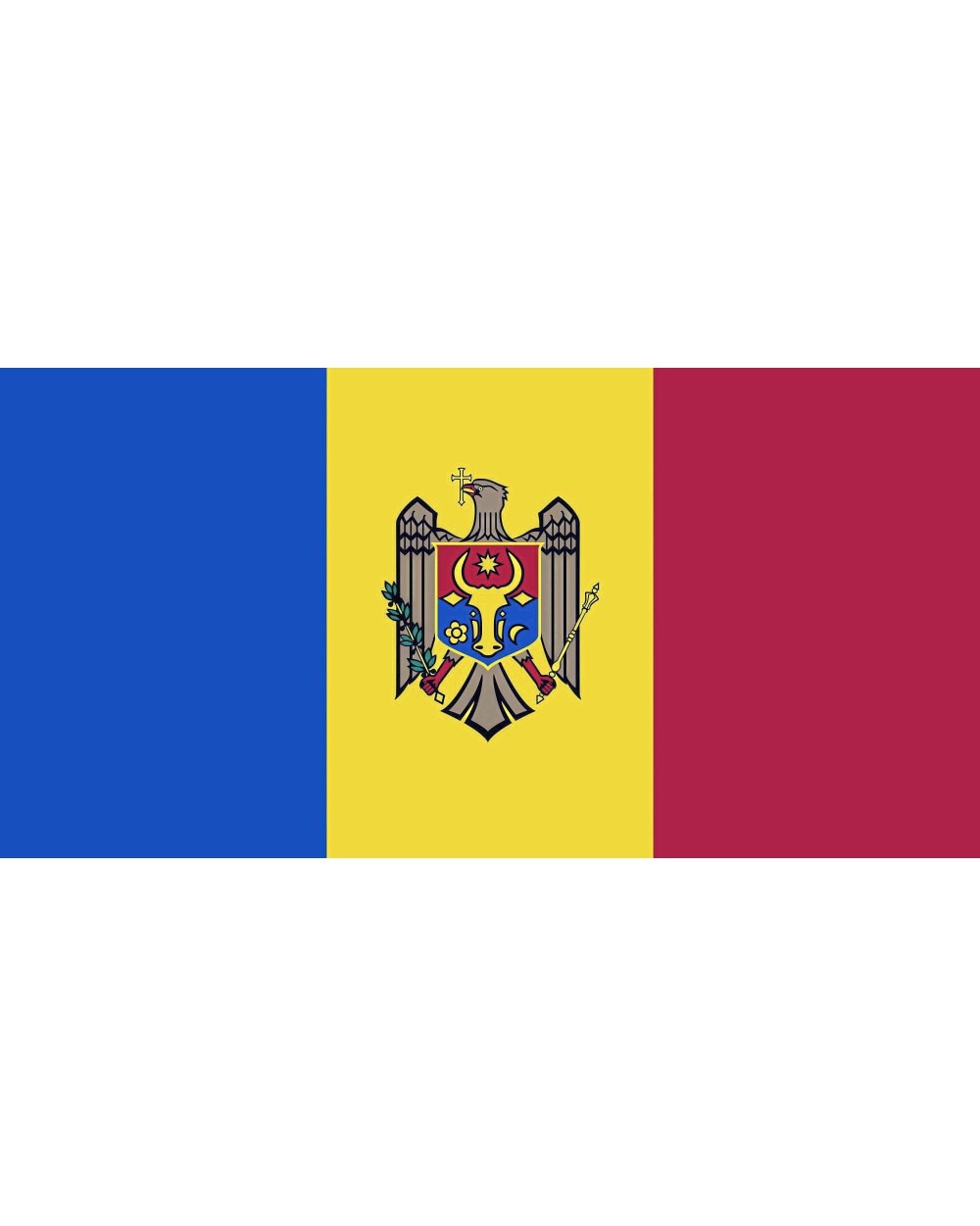 Benodigdheden PRINTWEAR Flag Moldova voor bedrukking &amp; borduring
