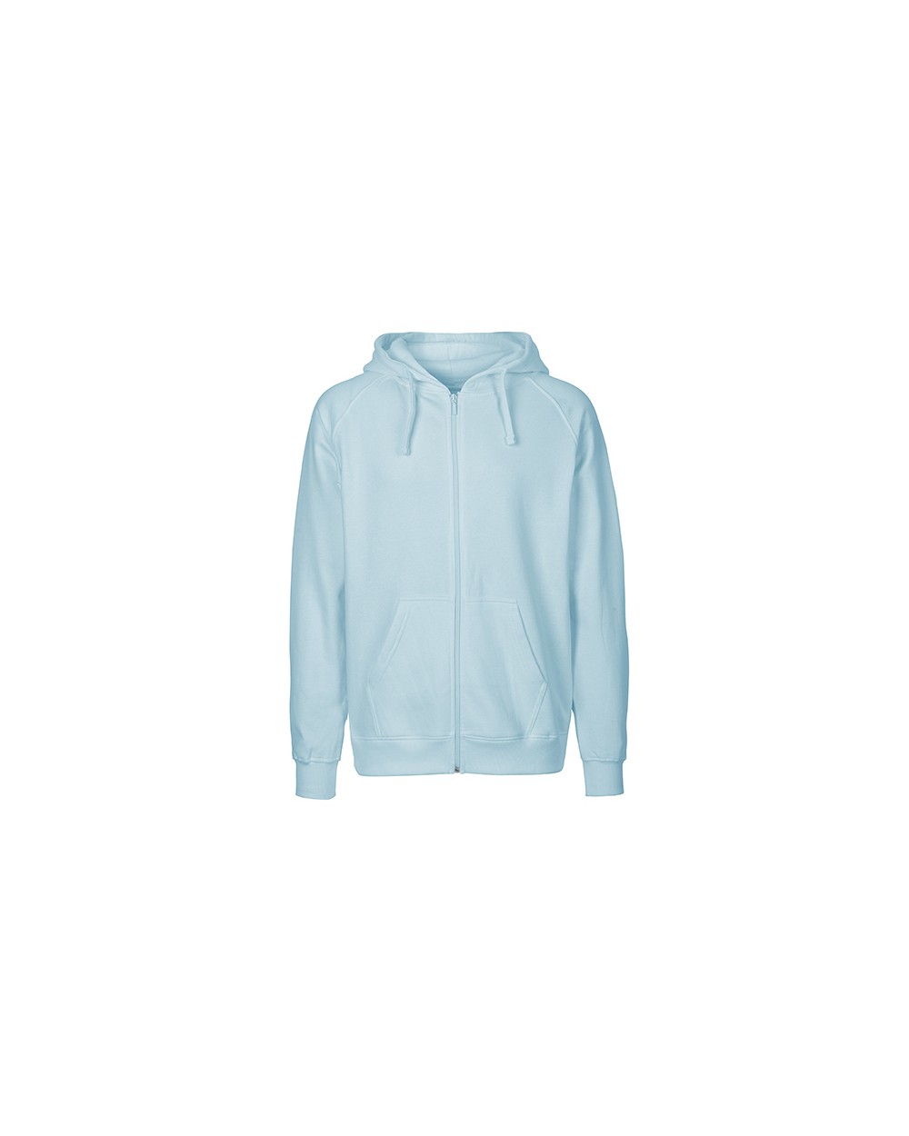 NEUTRAL MENS HOODIE WITH ZIP Sweatshirts personalisierbar
