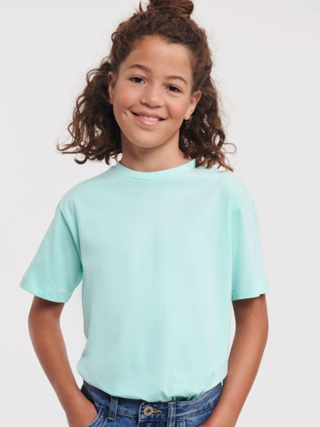 T-Shirts à personnaliser RUSSELL KIDS PURE ORGANIC TEE 