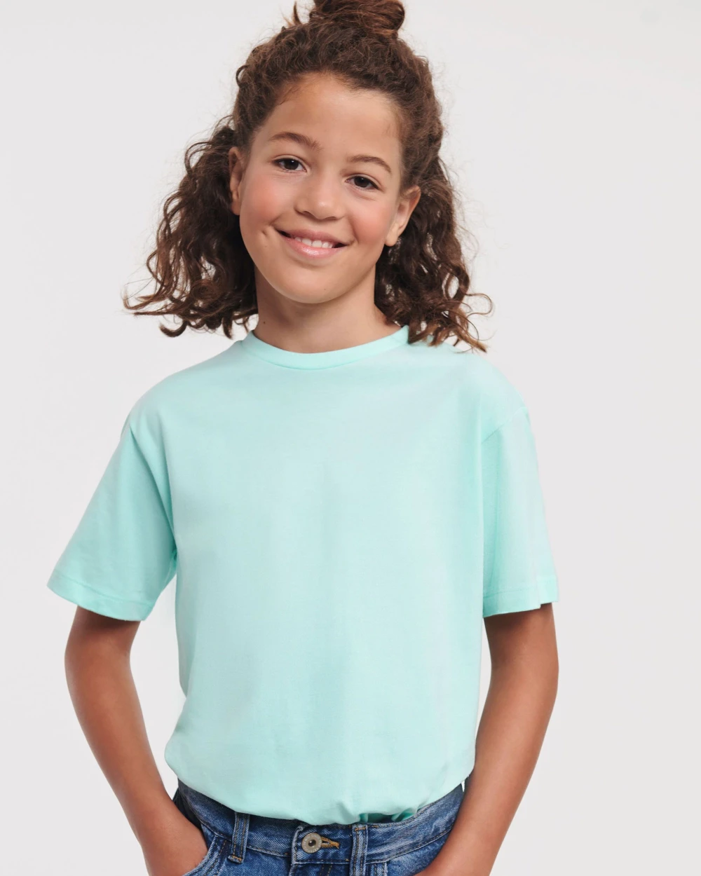 T-shirts RUSSELL KIDS PURE ORGANIC TEE voor bedrukking &amp; borduring