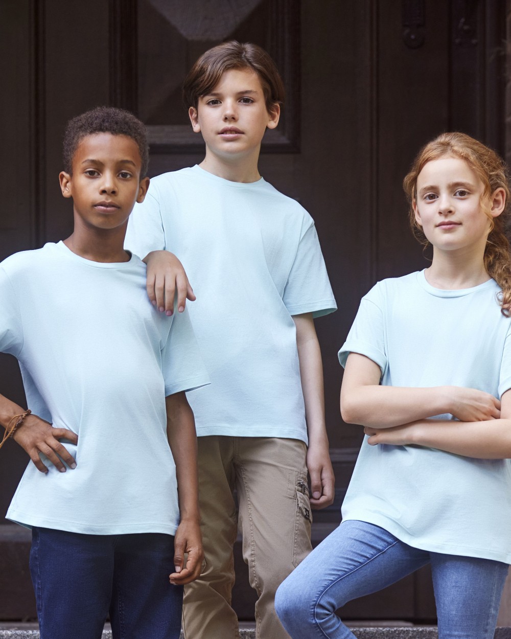 T-shirts RUSSELL KIDS PURE ORGANIC TEE voor bedrukking &amp; borduring