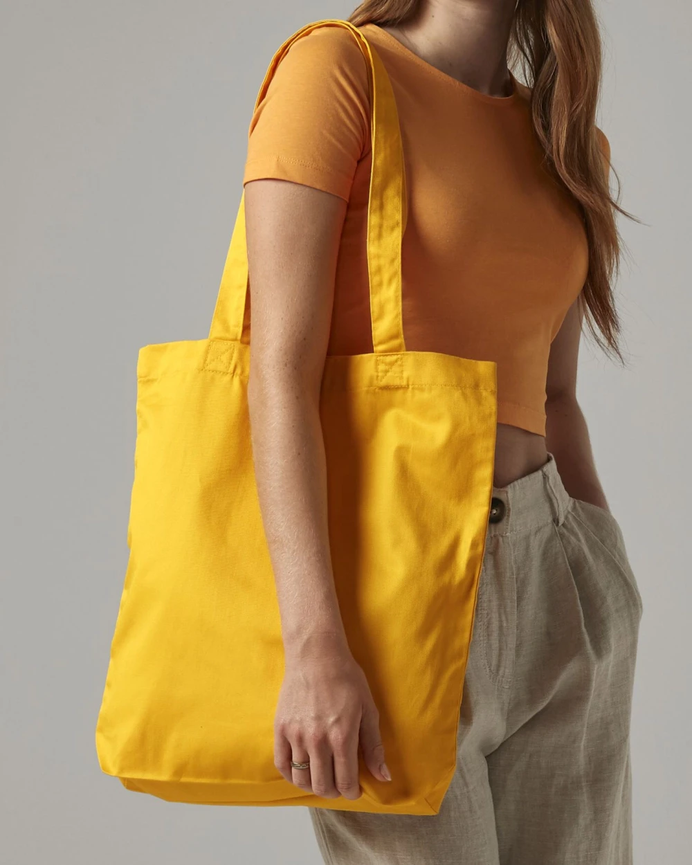 Tote bags personnalisable WESTFORDMILL EARTHAWARE® ORGANIC TWILL TOTE
