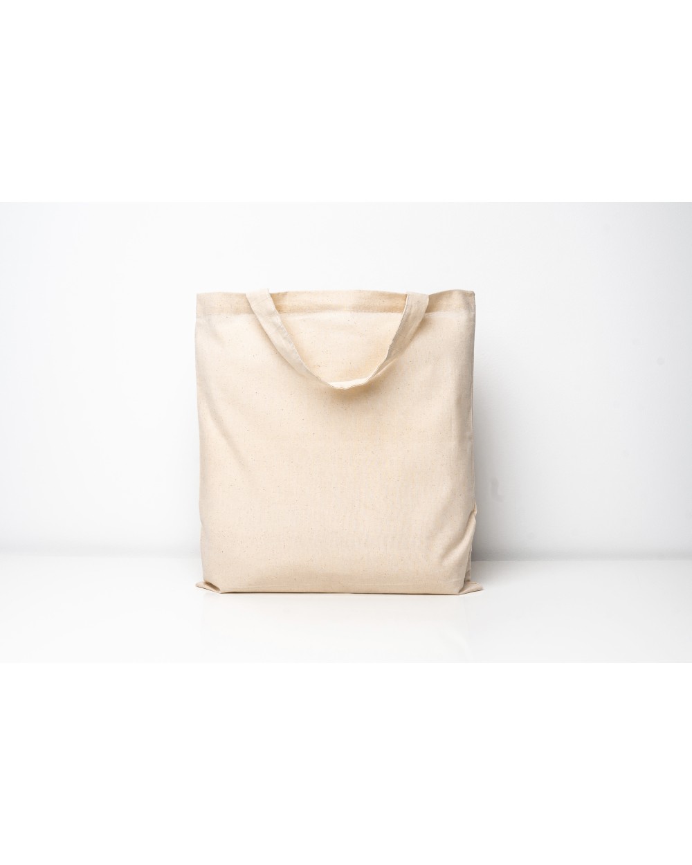 PRINTWEAR Cotton Bag PREMIUM Short Handles Taschen personalisierbar