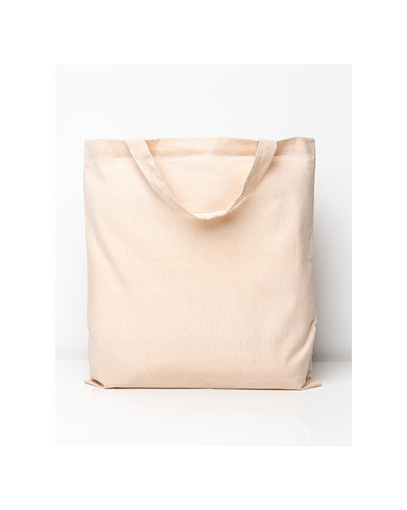 PRINTWEAR Cotton Bag PREMIUM Short Handles Taschen personalisierbar