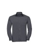 RUSSELL Men's Ls Polycotton Popelinehemd Hemden personalisierbar