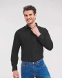 Chemises personnalisable RUSSELL Chemise homme popeline polycoton manches longues