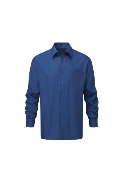 RUSSELL Chemise homme popeline polycoton manches longues /api/colors/faa09971-d6a0-46cd-b5b3-d674b3aba32b personnalisable
