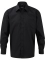 RUSSELL Chemise homme popeline polycoton manches longues /api/colors/b9fdad4a-5e94-45cb-8c03-c08b349b28c3 personnalisable