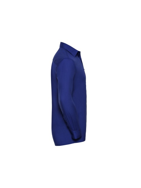 RUSSELL Chemise homme popeline polycoton manches longues /api/colors/faa09971-d6a0-46cd-b5b3-d674b3aba32b personnalisable