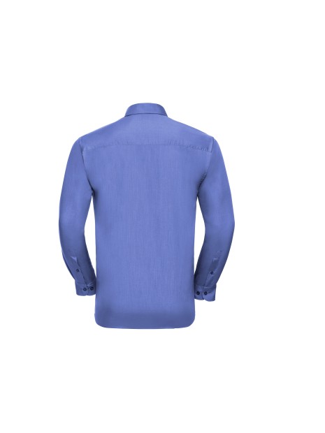 RUSSELL Chemise homme popeline polycoton manches longues /api/colors/57fb13c0-ca1a-4193-b74d-f389fb93dfcd personnalisable