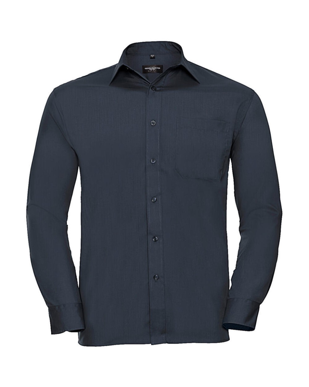 Chemises personnalisable RUSSELL Chemise homme popeline polycoton manches longues
