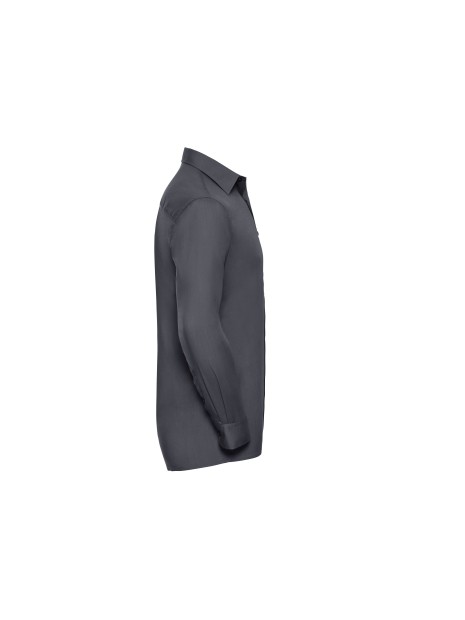 RUSSELL Chemise homme popeline polycoton manches longues /api/colors/2fa123ac-77ac-4f42-beb3-f6a528eded78 personnalisable