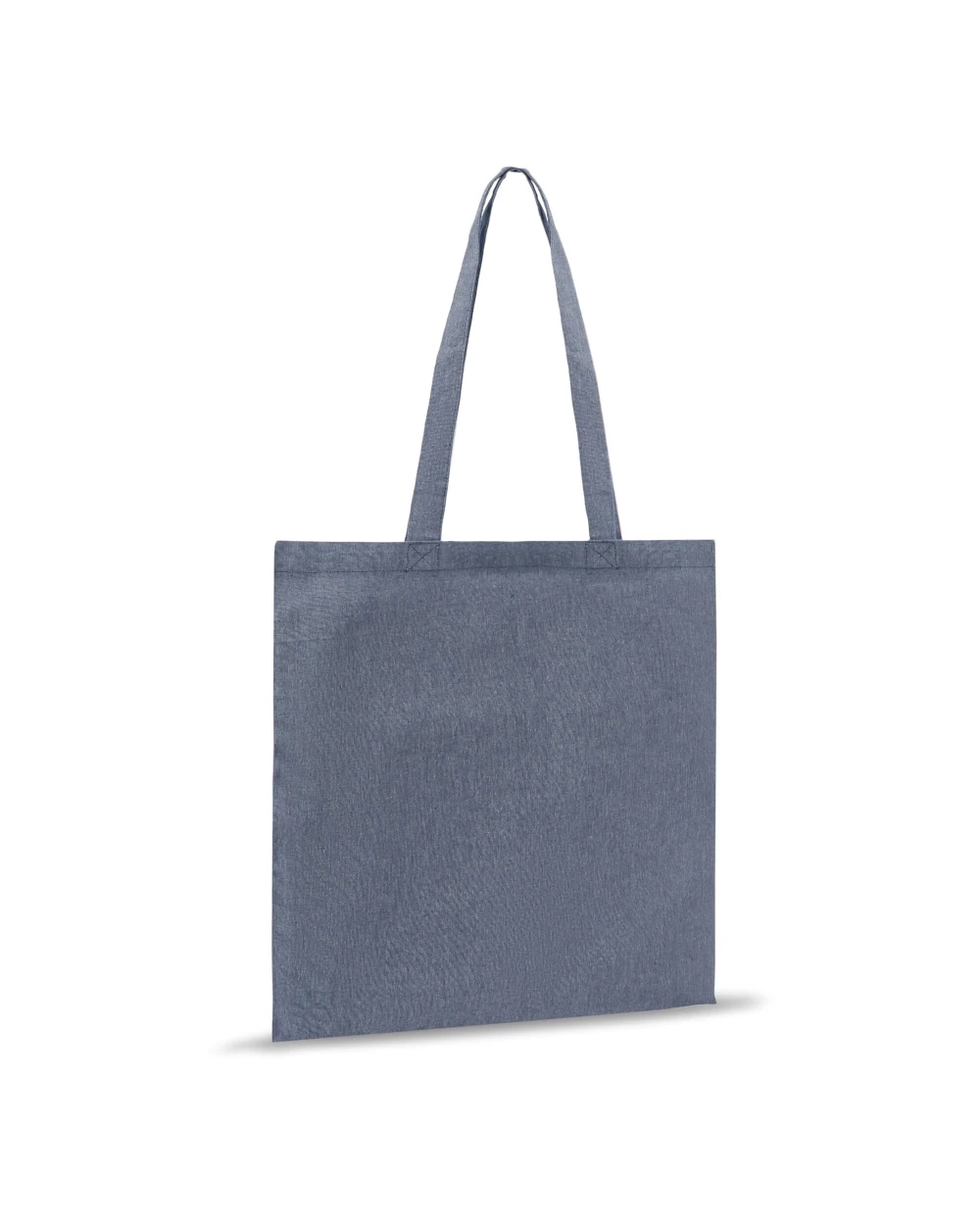 Tassen & Zakken 4DO Schoudertas gerecycled katoen 140g/m² 38x42cm voor bedrukking &amp; borduring