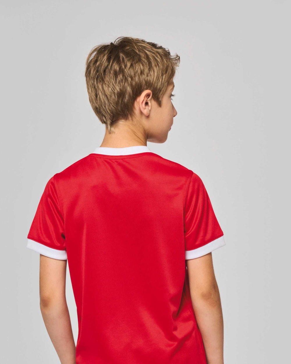 T-shirts PROACT Kinder rugbyshirt met korte mouwen voor bedrukking &amp; borduring