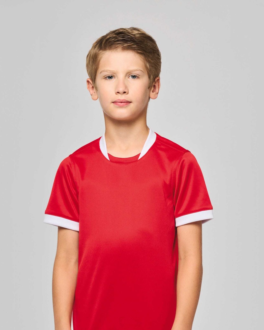 T-shirts PROACT Kinder rugbyshirt met korte mouwen voor bedrukking &amp; borduring