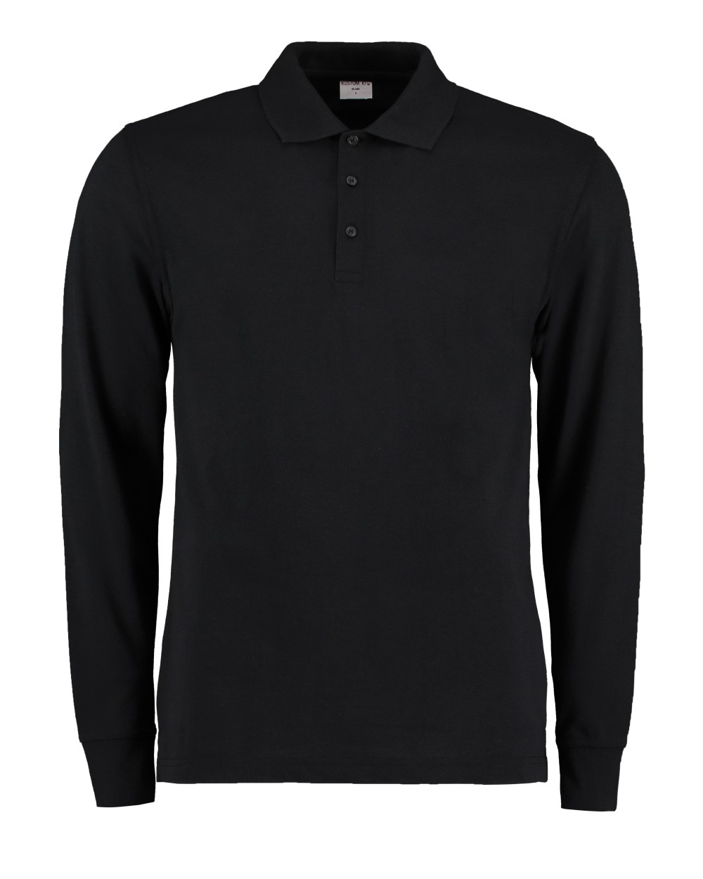 Polos personnalisable KUSTOM KIT Mens Piqué Polo Shirt Long Sleeve