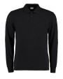 KUSTOM KIT Mens Piqué Polo Shirt Long Sleeve Poloshirts personalisierbar