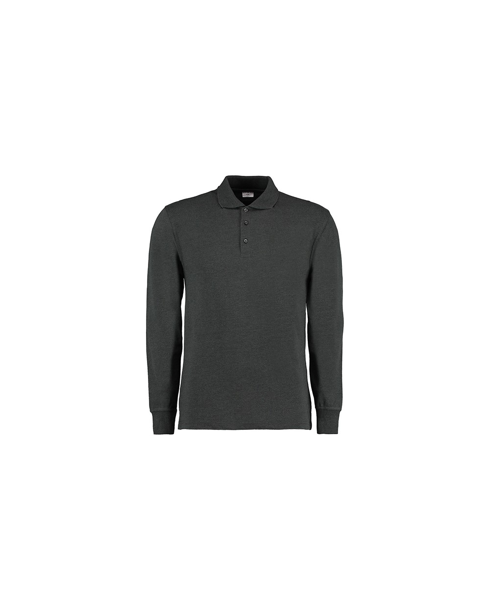 KUSTOM KIT Mens Piqué Polo Shirt Long Sleeve Poloshirts personalisierbar