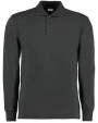 Polos personnalisable KUSTOM KIT Mens Piqué Polo Shirt Long Sleeve