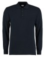 KUSTOM KIT Mens Piqué Polo Shirt Long Sleeve Poloshirts personalisierbar