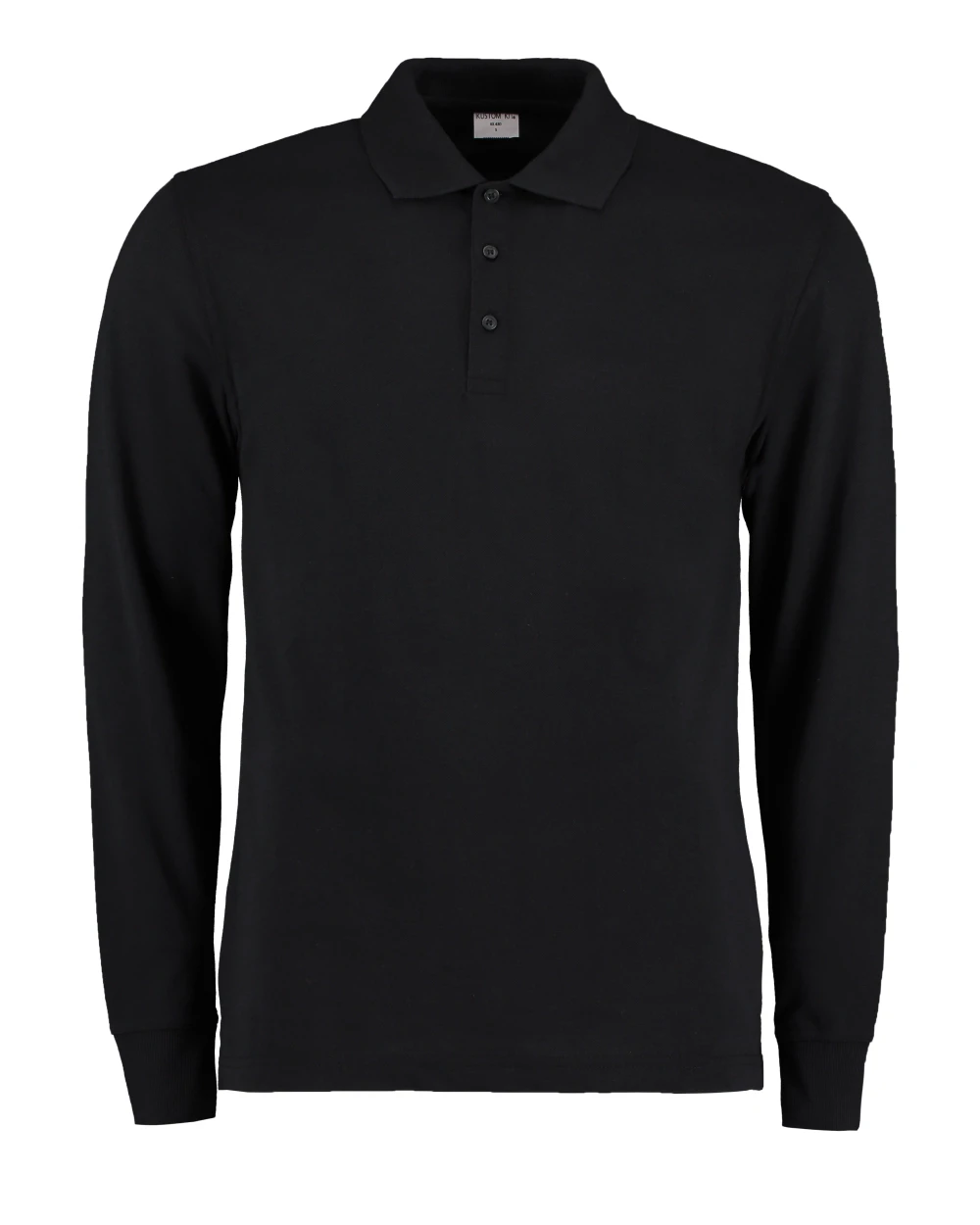 Polo's KUSTOM KIT Men`s Classic Fit Piqué Polo Shirt Long Sleeve voor bedrukking &amp; borduring