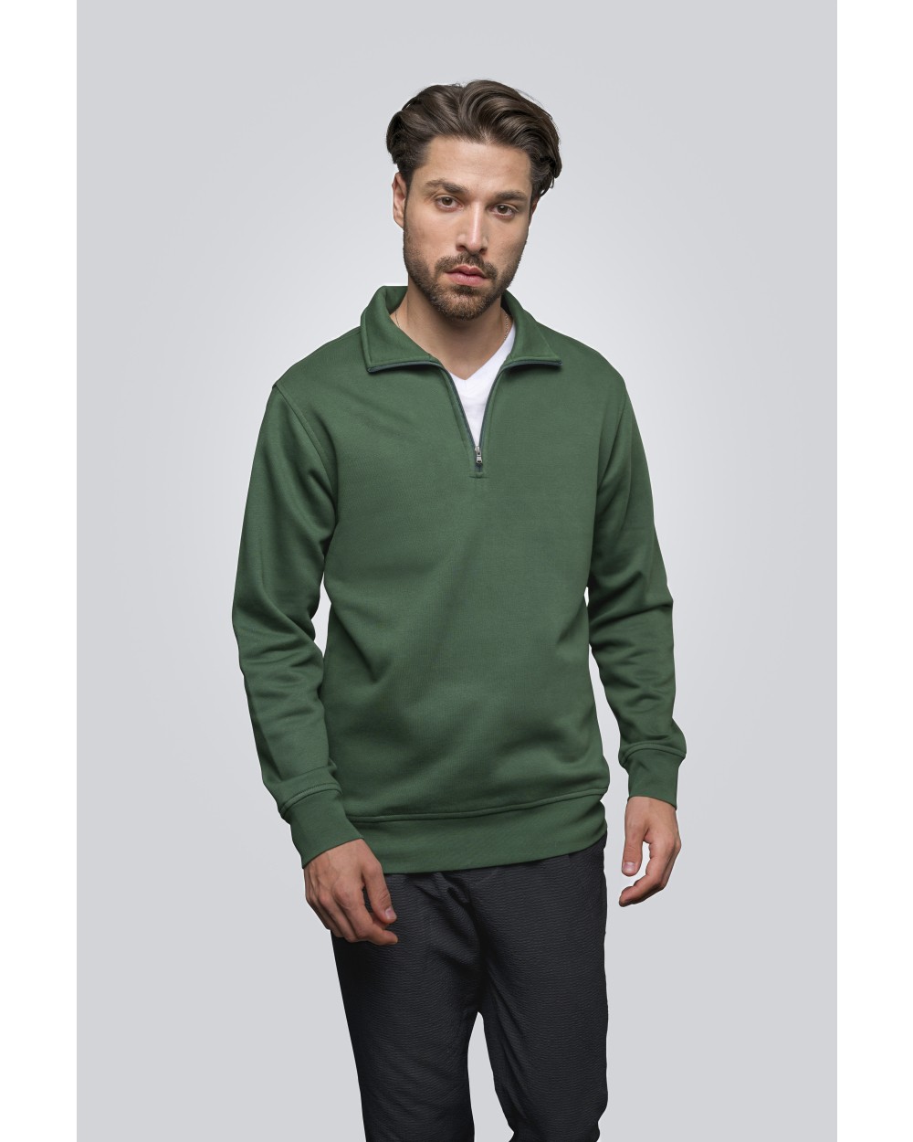 Sweaters & hoodies HRM Unisex Premium Zip-Sweatshirt voor bedrukking &amp; borduring