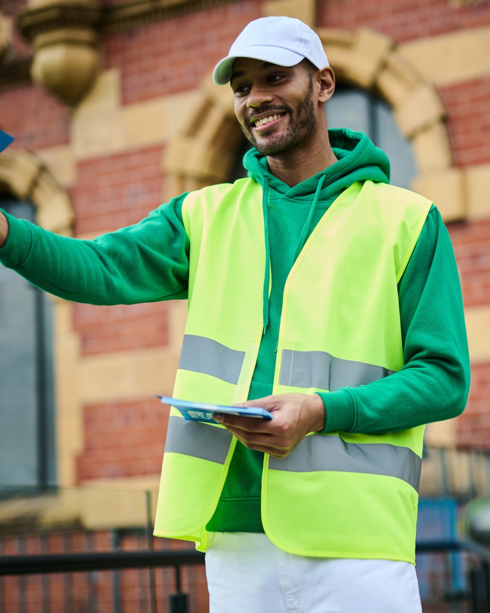 Gilets de sécurité personnalisable REGATTA HI-VIS ESSENTIAL EASY PRINT VEST