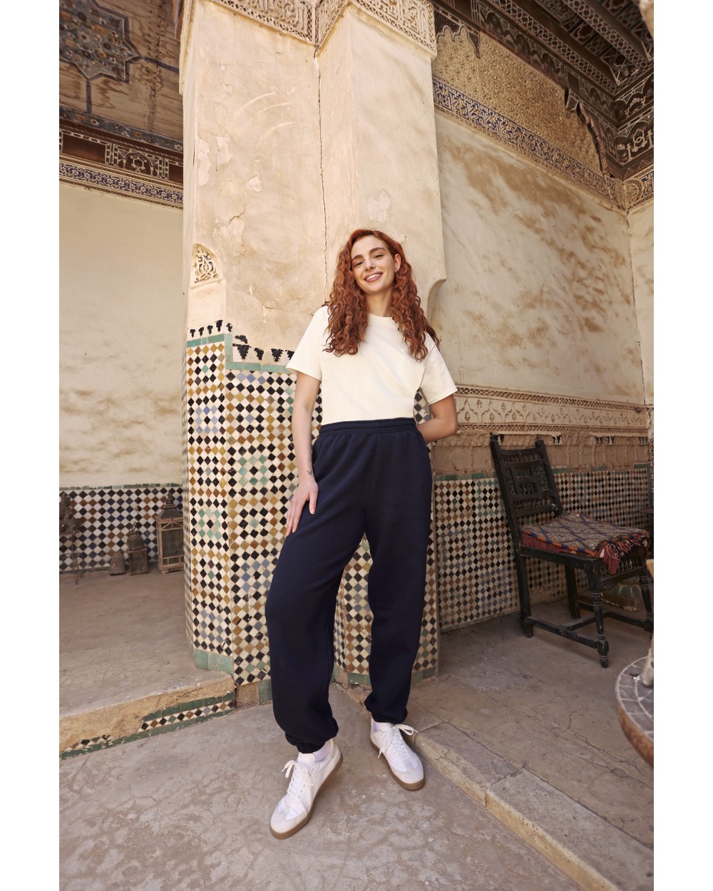Broeken FOL ICONIC PREMIUM ELASTICATED CUFF JOG PANTS voor bedrukking &amp; borduring