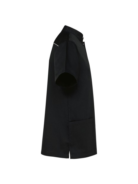 WK. DESIGNED TO WORK Blouse polycoton avec boutons-pression homme /api/colors/b9fdad4a-5e94-45cb-8c03-c08b349b28c3 personnalisable