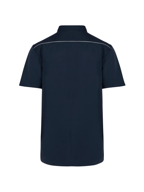 WK. DESIGNED TO WORK Blouse polycoton avec boutons-pression homme /api/colors/b68891a9-1d28-4f7a-8deb-775c45027afd personnalisable