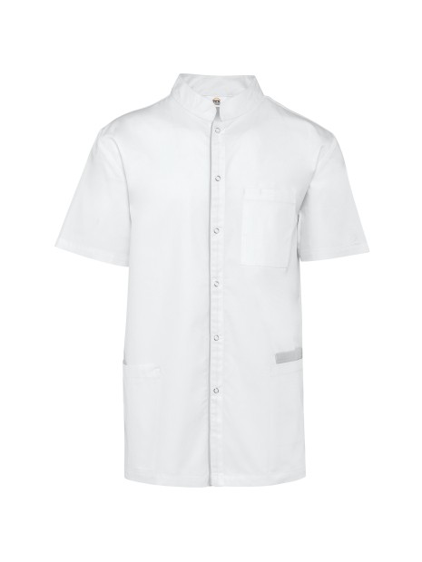 WK. DESIGNED TO WORK Blouse polycoton avec boutons-pression homme /api/colors/7a92cd2d-10d2-40b4-928b-296bb7487506 personnalisable